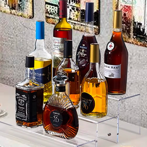 Porta botellas de vino en acrilico / Bodegas